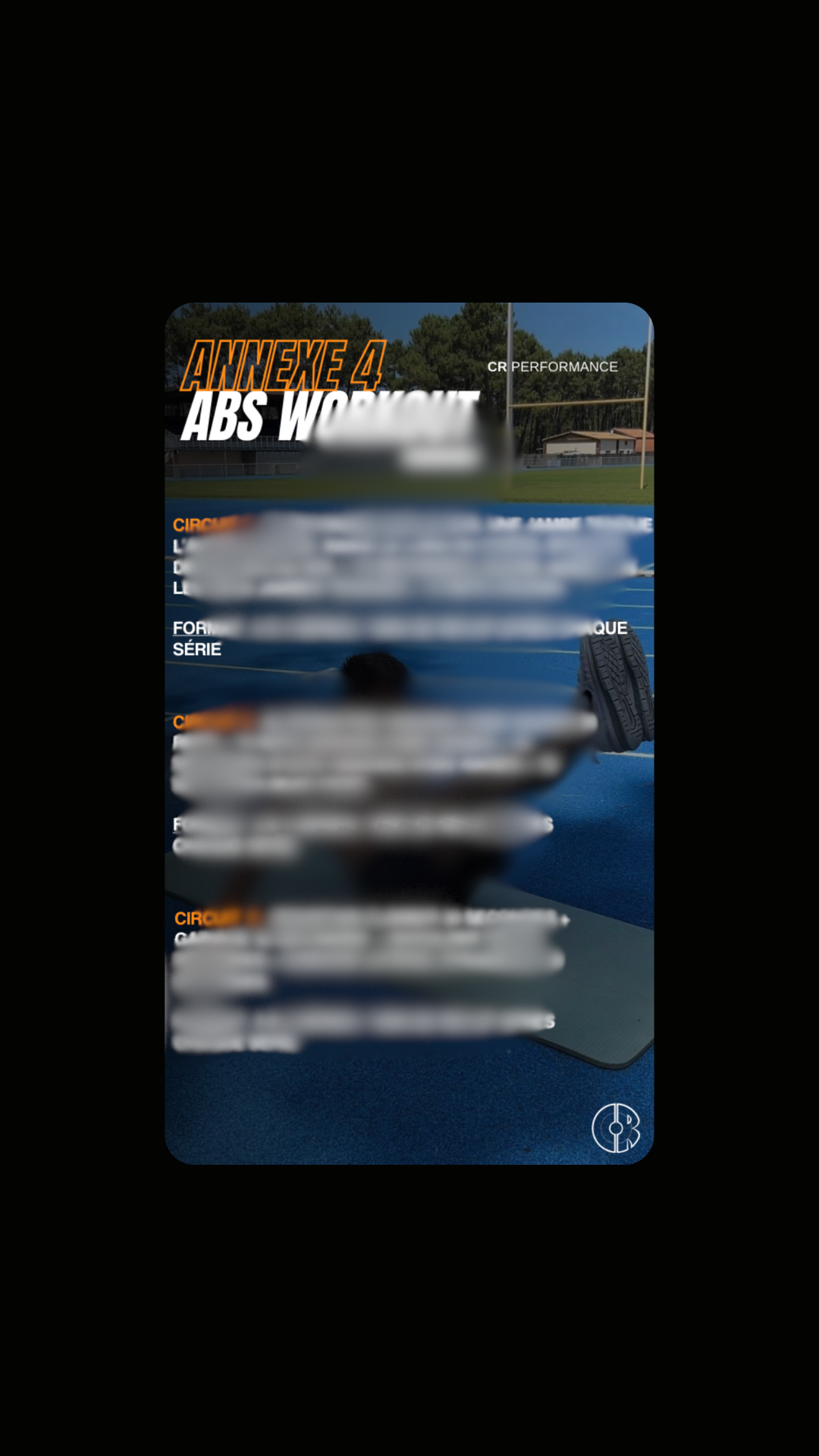 Programme Street Workout